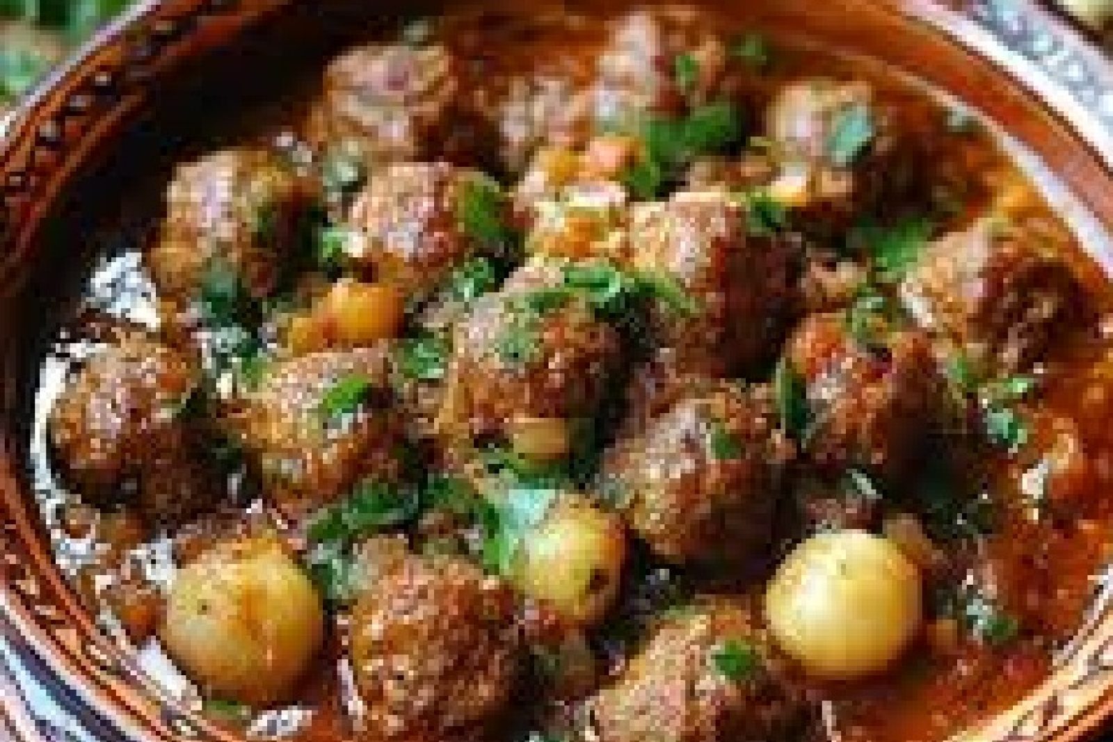 Algerian Kefta (Meatballs)
