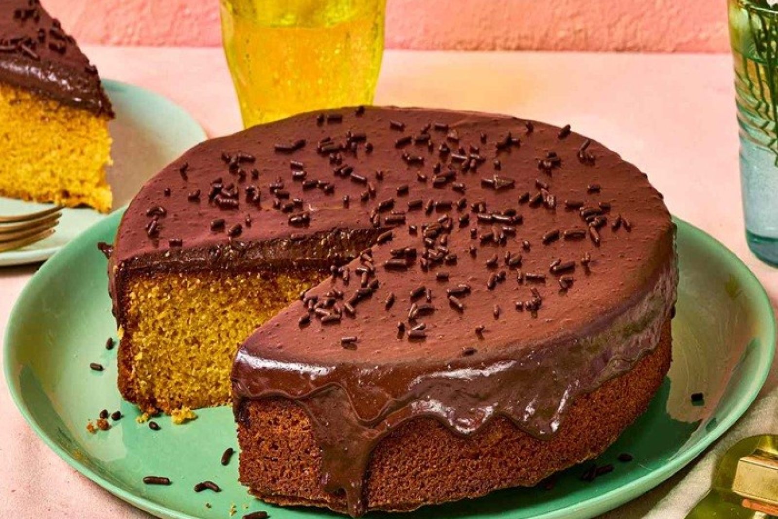 Brazylijskie ciasto marchewkowe