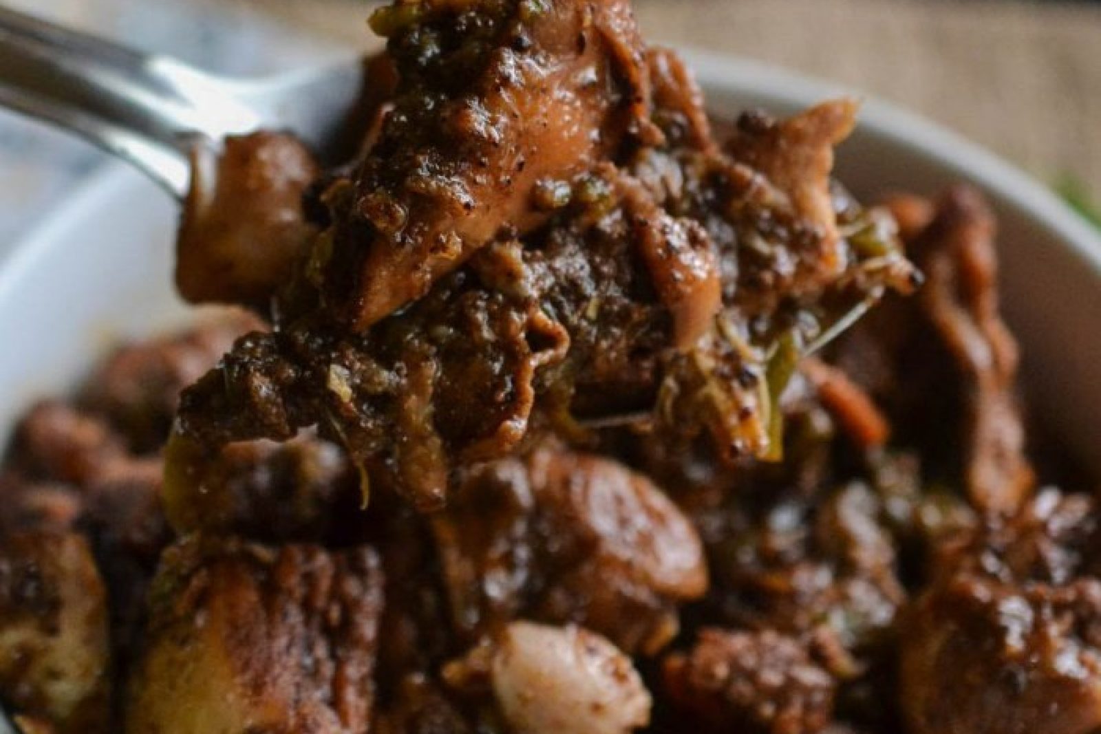 Brown Stew Chicken