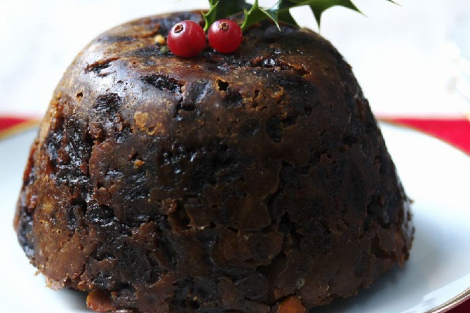 Klasyczny pudding bożonarodzeniowy