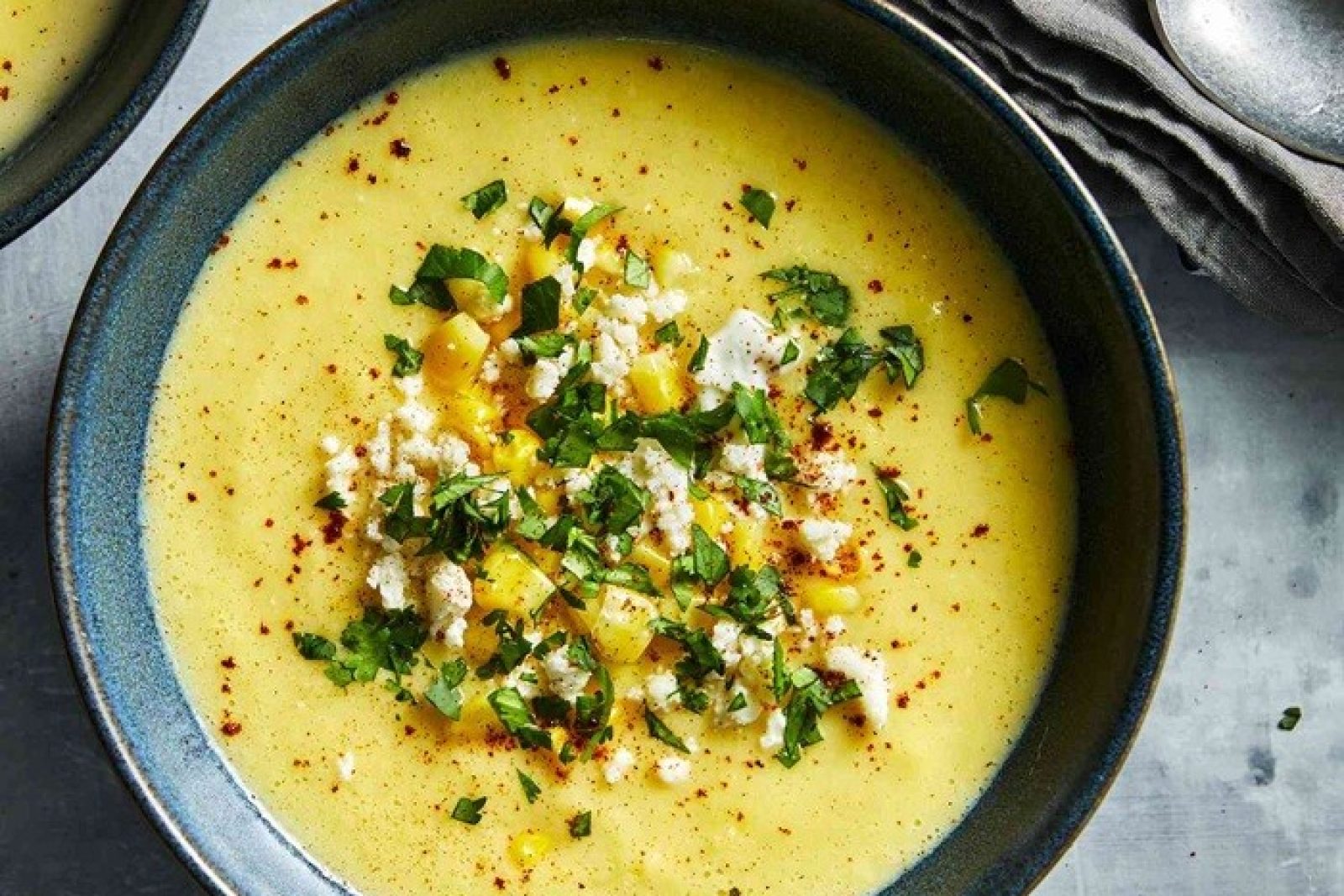Creamy Corn Soup Recipe